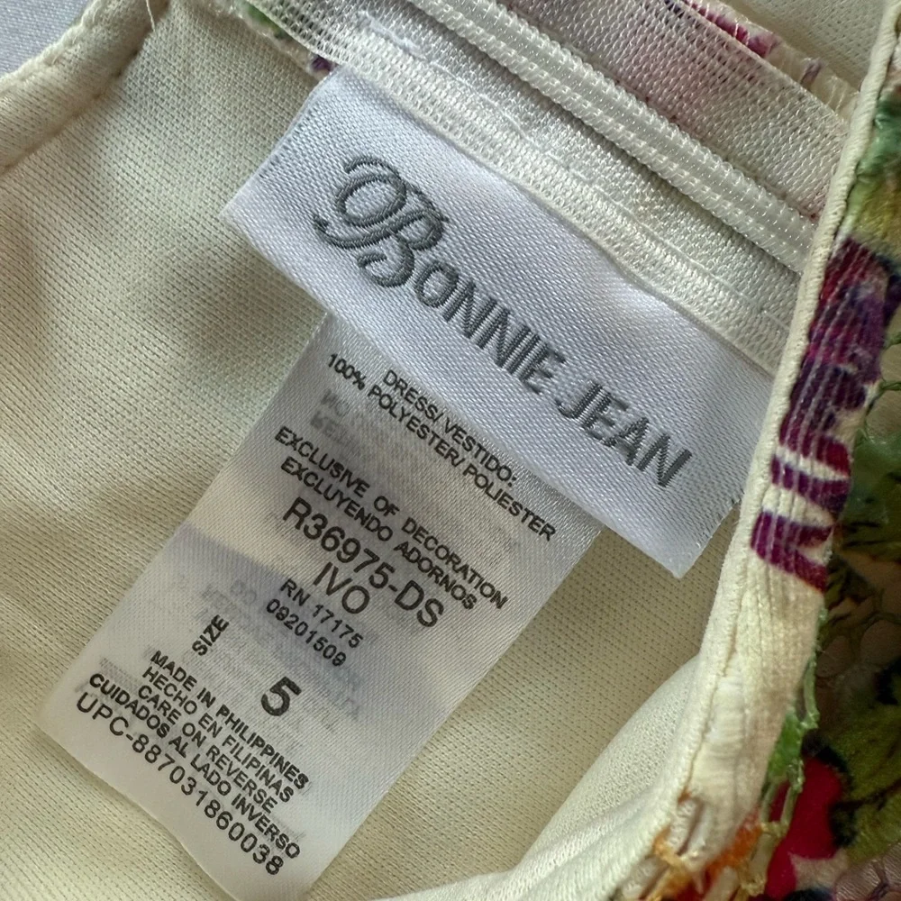 Bonnie Jean, little girls short sleeve airline dress size 5 NWOT